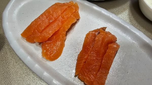 맛있는 연어회