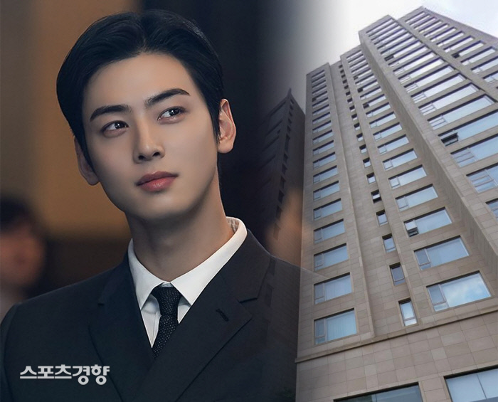  차은우 49억 무대출 아파트 매입.."얼굴천재답다"