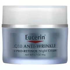  Eucerin, Q10 주름 개선 + 프로-레티놀 나이트 크림, 48g(1.7fl oz)