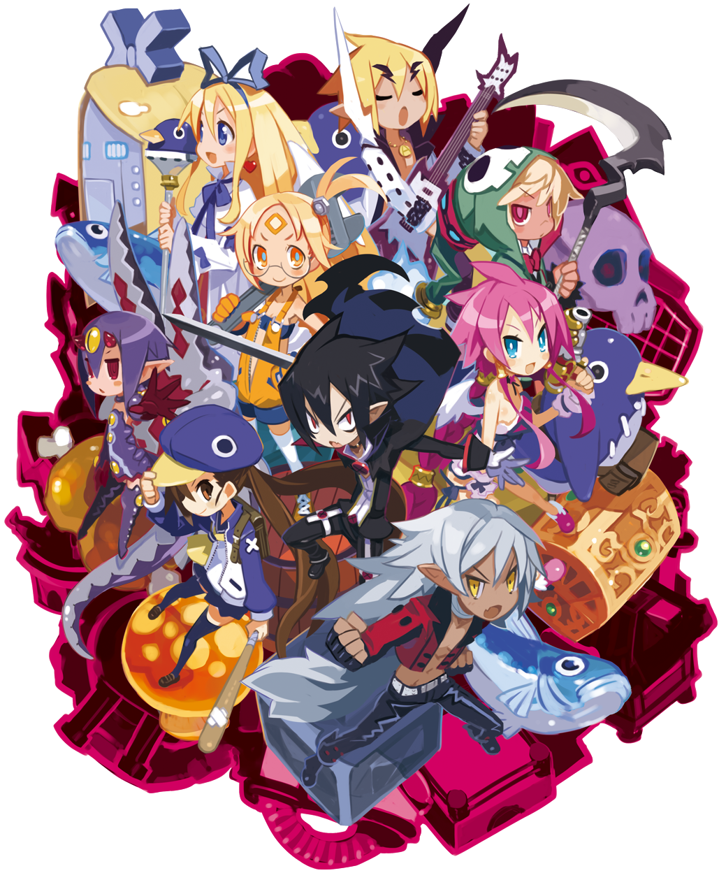  마계전기 디스가이아 4 리턴 魔界戦記ディスガイア4 Return - Disgaea 4 Complete Plus (PS4 - PKG 다운로드)