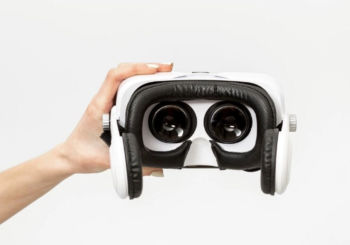 VR 기기 안쪽 모습