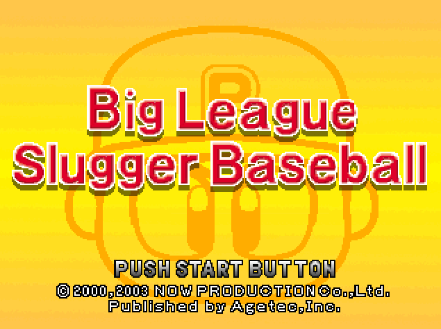 A1 Games - 빅 리그 슬러거 베이스볼 북미판 Big League Slugger Baseball USA (플레이 스테이션 - PS - iso 다운로드)