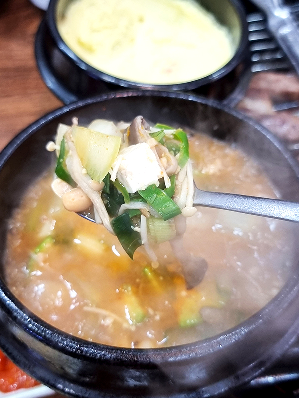 당산동 선진포크 육부장 돼지고기 맛집
