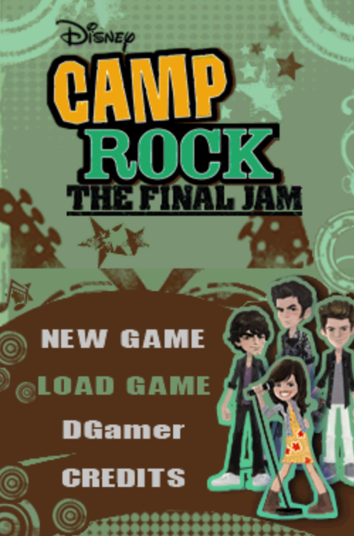  (NDS / USA) Camp Rock The Final Jam - 닌텐도 DS 북미판 게임 롬파일 다운로드