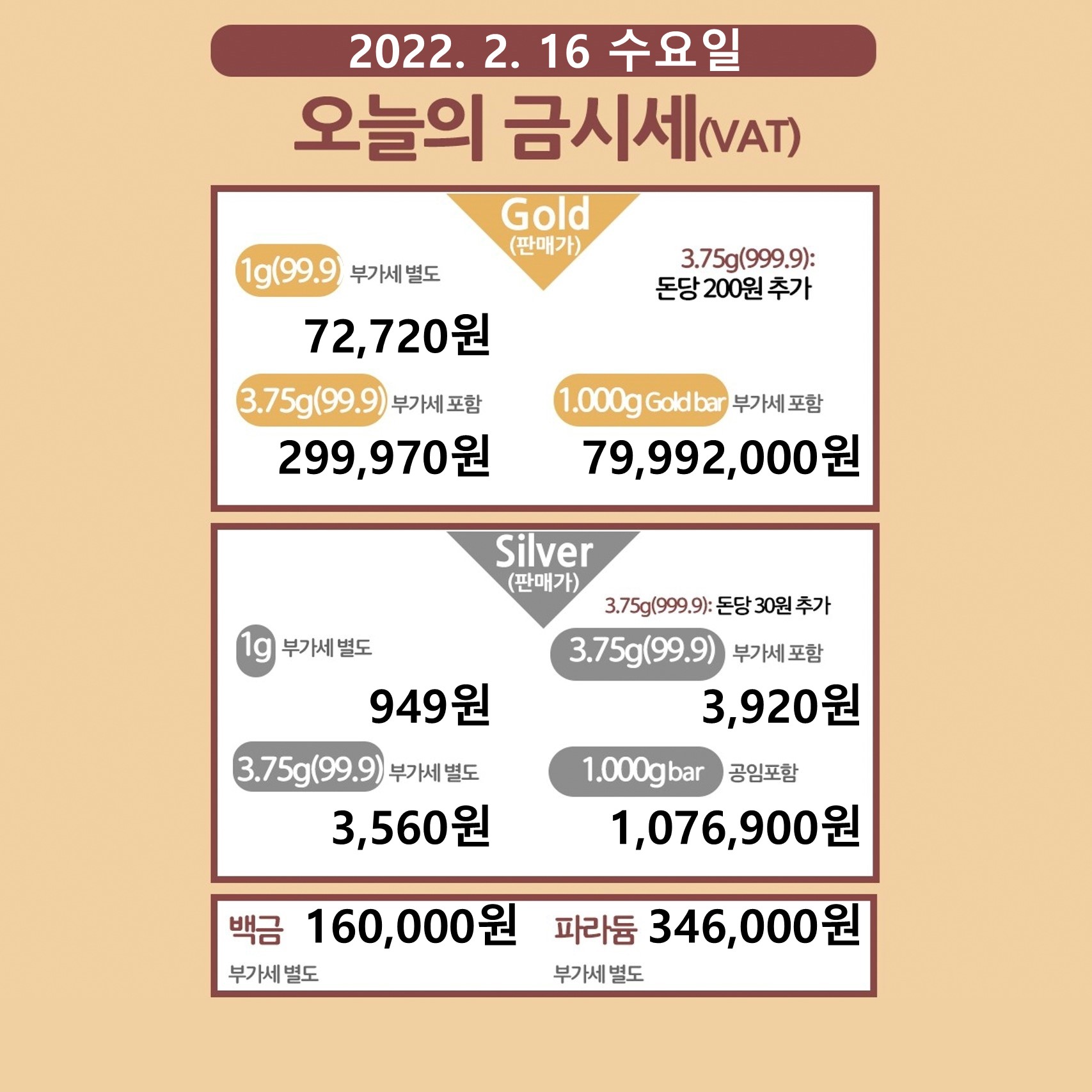 오늘의금시세 금 거래소 오늘 금값