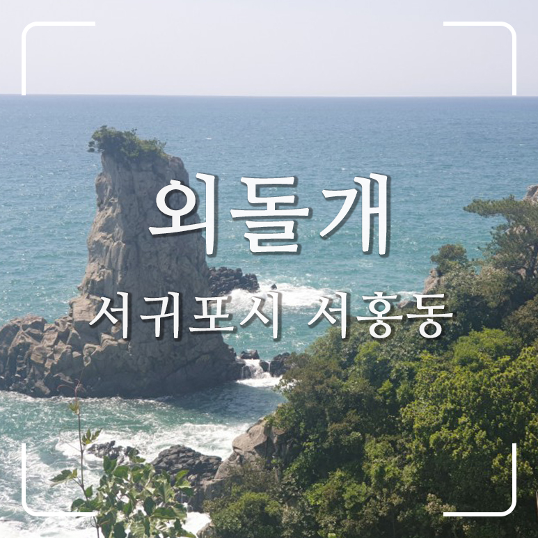  제주도 여행지 [ 외돌개 ] 홀로 파도를 이겨낸 자연의 의지
