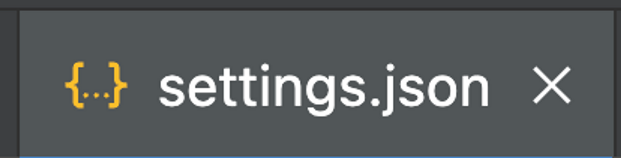 settings.json 파일