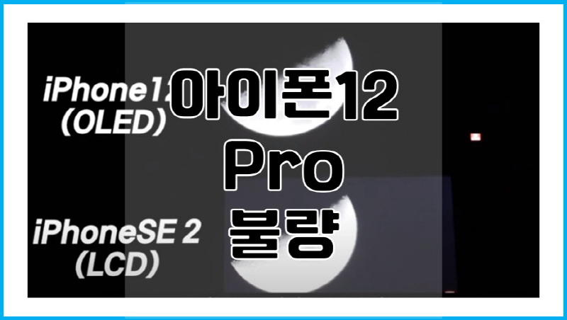  아이폰 12 프로 디스플레이 불량 이슈