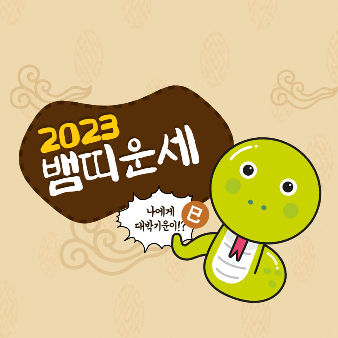  2023년 뱀띠 운세 한방에 정리