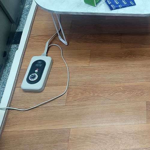 전기장판 온열매트 12시간 자동전원차단 화재예방 전기세 걱정 NO