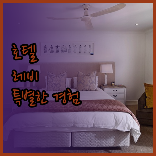 호텔 레비에서의 특별한 경험은 어떨까