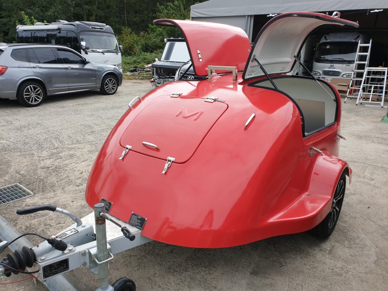 미니 트레일러 탱구가 가고 면허 불필요 캠핑 7