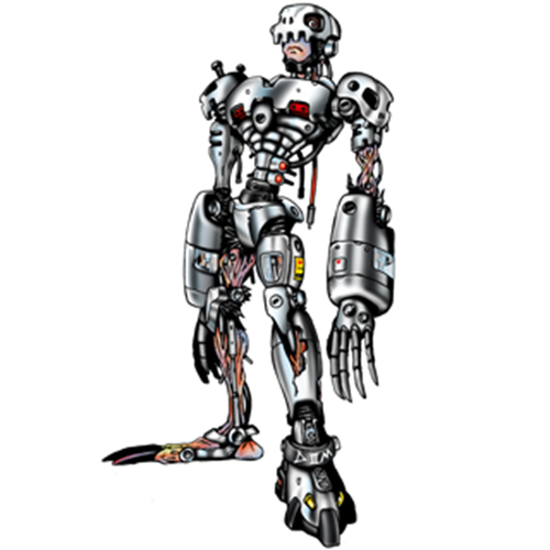  [디지몬도감] 안드로몬 アンドロモン ANDROMON ANDROMON