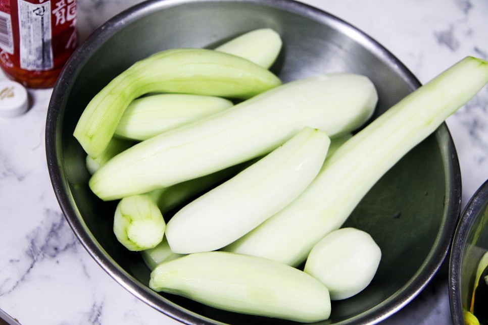 양념 길거리 음식 만드는 법 시원한 맛 여름 반찬 오이 길거리 음식