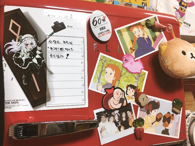 아이즈원 레트로 냉장고, 빨강머리 10