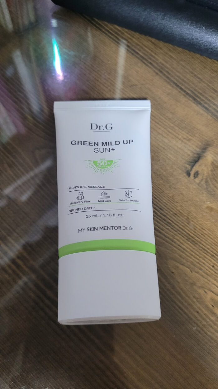  닥터지(Dr.G) 그린 마일드 업 선 플러스 SPF50+ PA++++ 사용후기