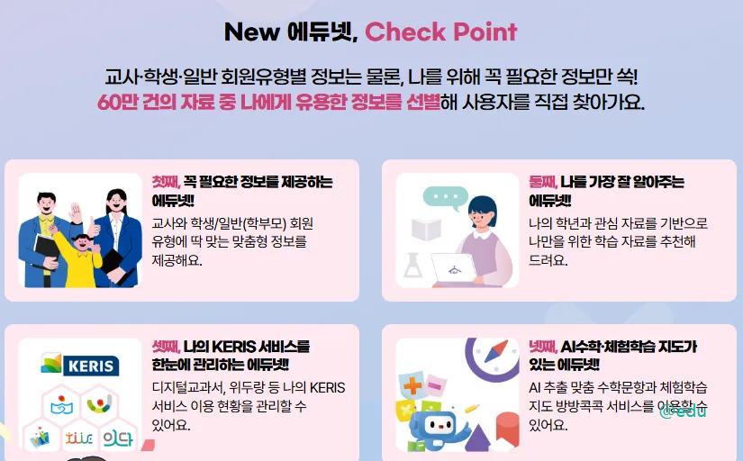 에듀넷 살펴보기 2