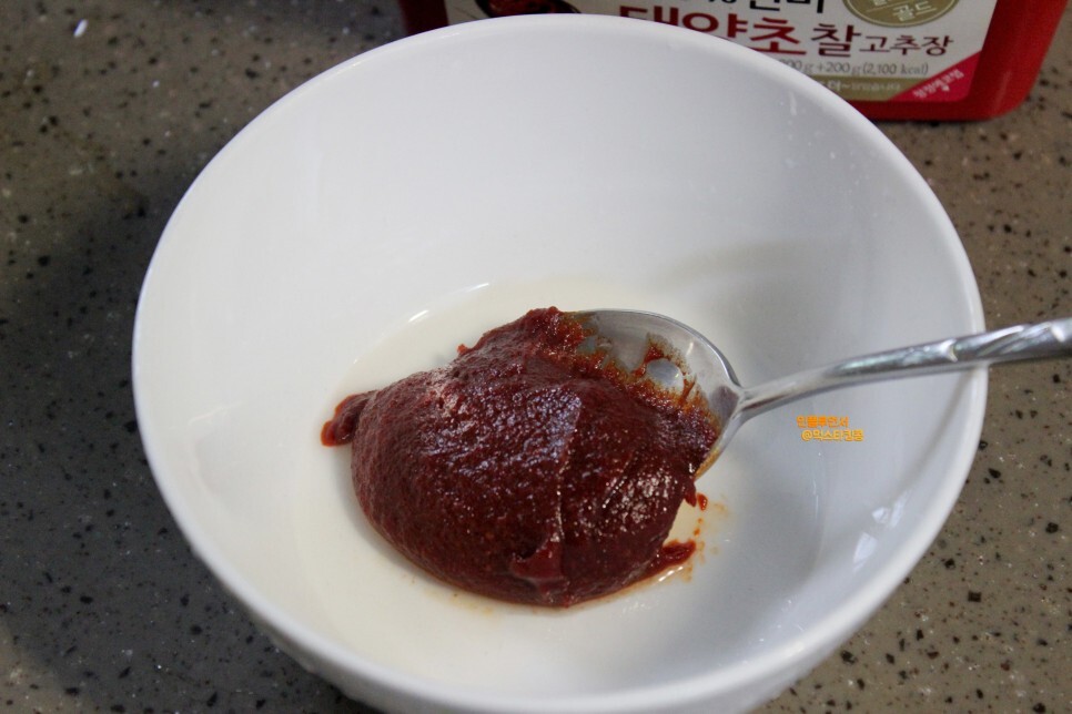 백종원표 파절이 양념 2가지 맛 만들기, 간장식초 & 초고추장 파채무침, 파절이 후기 - STEP 03. 백종원표 파절이 양념 2가지 맛 만들기, 간장식초 & 초고추장 파채무침, 파절이 후기 - STEP 03.