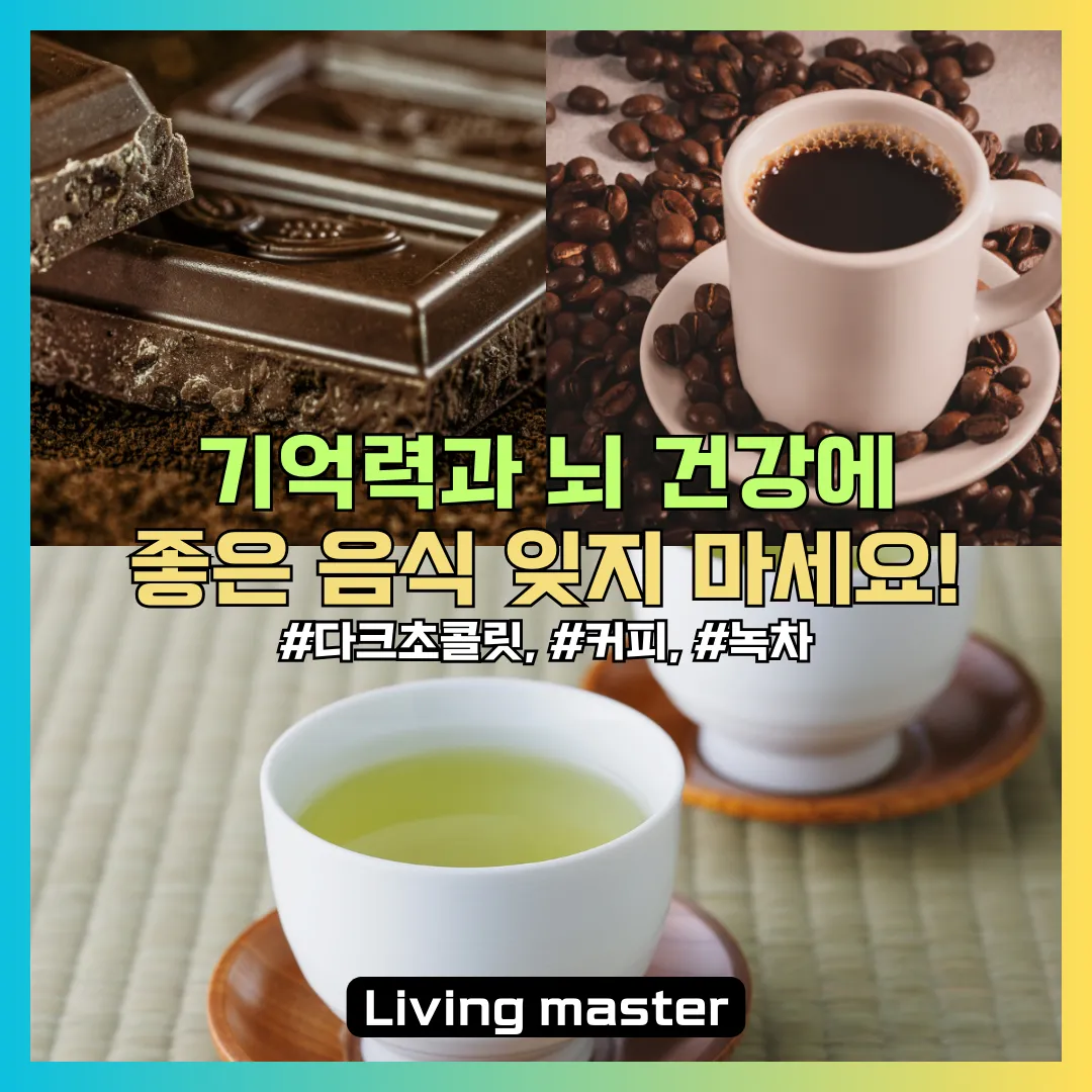 기억력과 뇌 건강에 좋은 음식