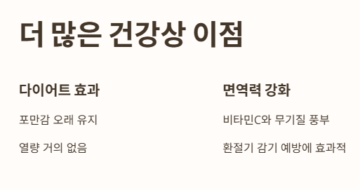 돼지감자차 효능