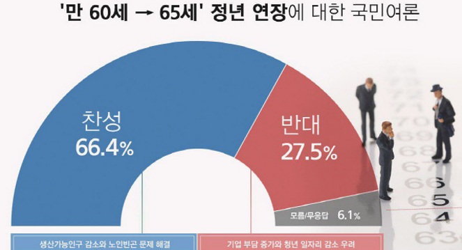 65세 정년 연장 연 30조원 경제적 영향 분석