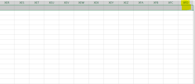 Shift와-Ctrl을-동시에-누른채-오른쪽-방향키를-두-번-누르면-엑셀-제일-끝에있는-셀을-한꺼번에-선택-가능