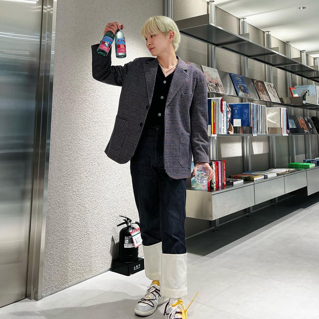 샤이니 키 남친짤 / 김기범 인스타그램 사진 모음 / 키 사복패션 셀카 데일리룩