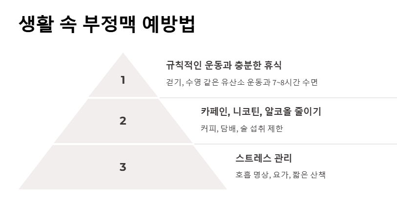 부정맥 증상 및 종류, 원인과 관리방법