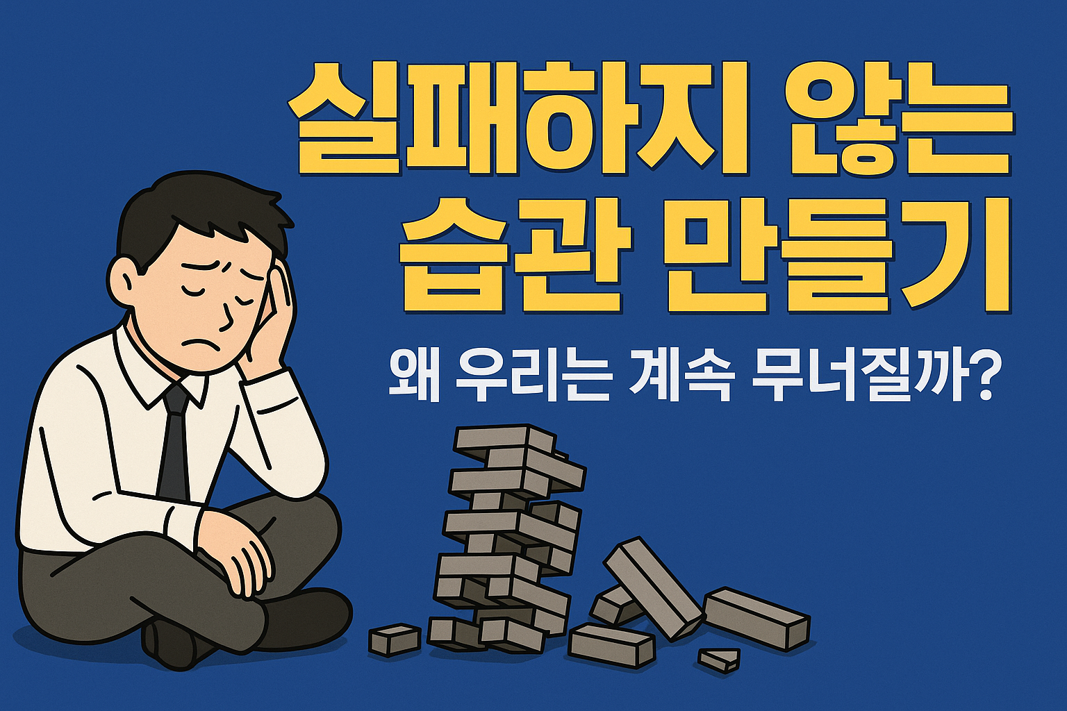 실패하지 않는 습관 만들기: 왜 우리는 계속 무너질까?
