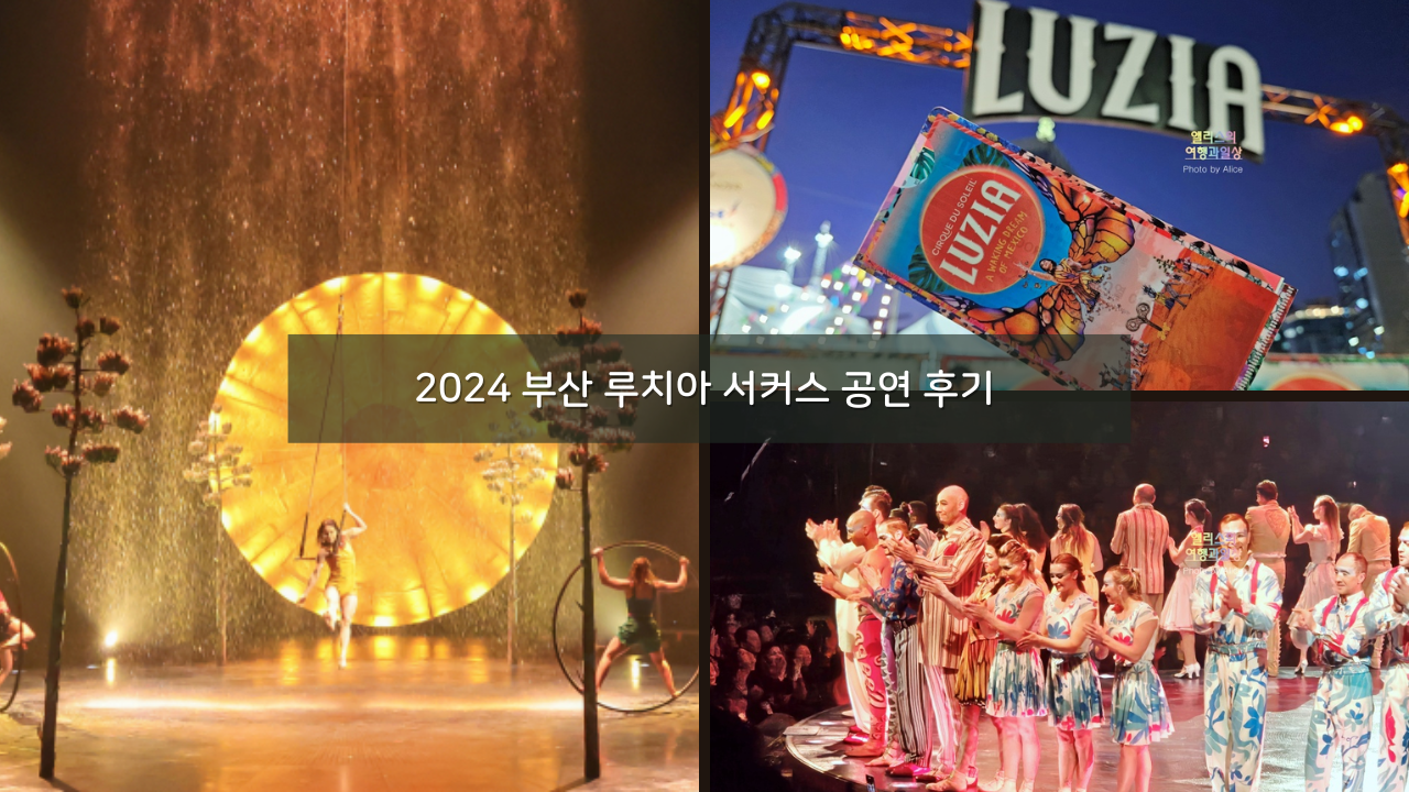 2024 부산 루치아 서커스 공연 후기&#44; 신세계 센텀 빅탑 위치