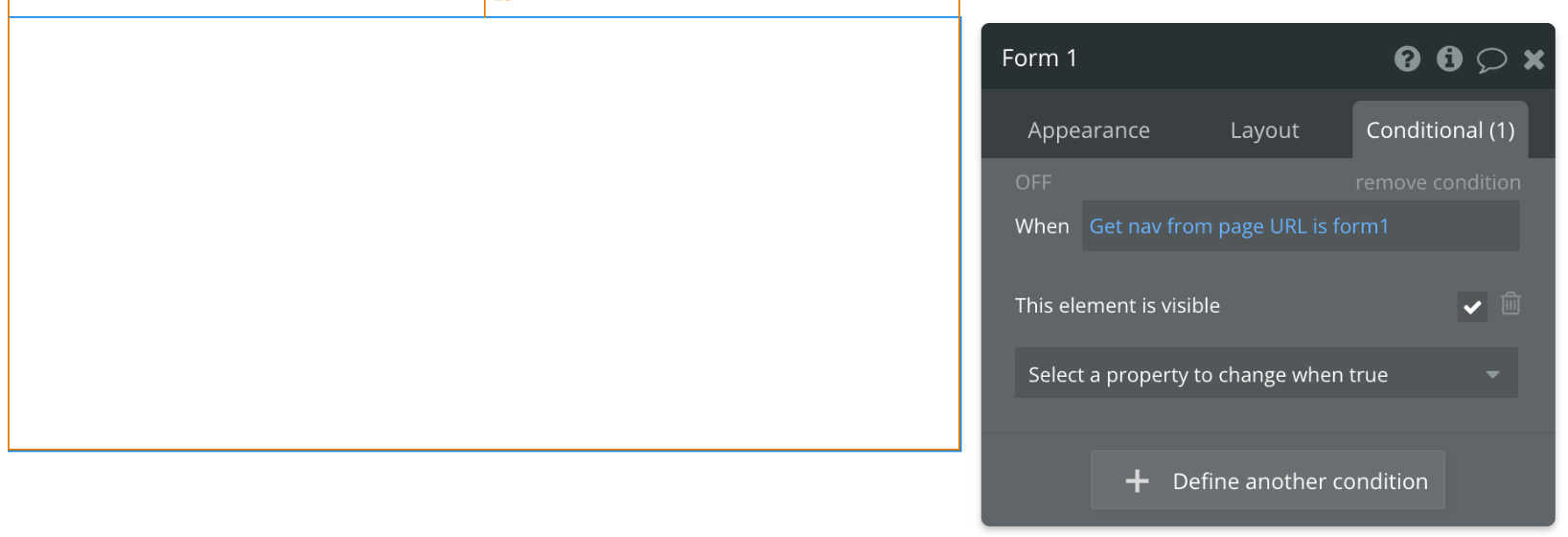 Form1 보여주기 조건