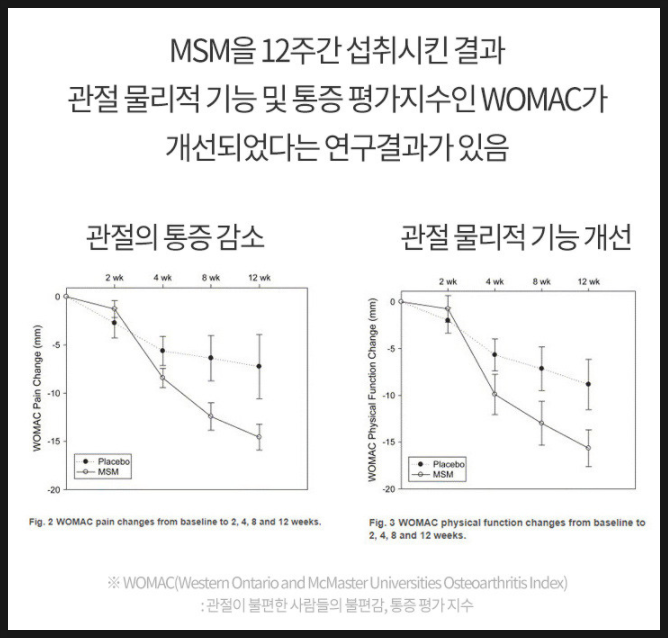 제품 선택하는 법 (feat. 식이유황, 식물성유황) 무릎연골영양제 MSM의 효능과 복용법, 좋은 7