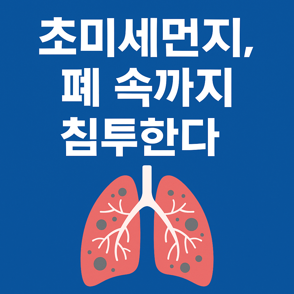 초미세먼지 주의