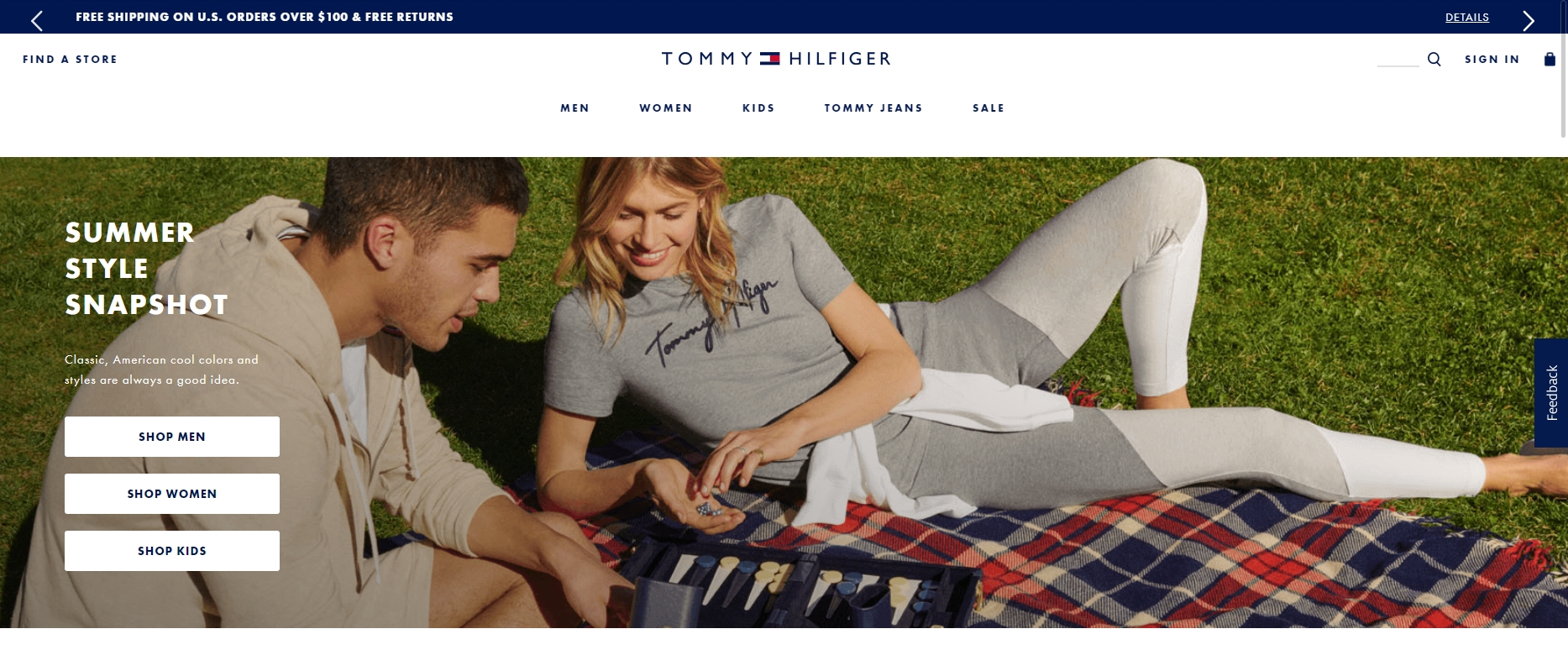  TOMMY HILFIGER 타미힐피거 미국 공홈 150달러 이상 구입시 40프로 할인코드