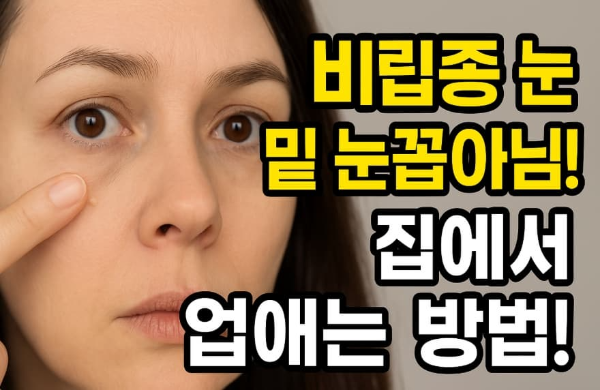 비립종 홈케어