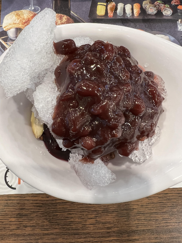 쿠우쿠우-팥빙수
