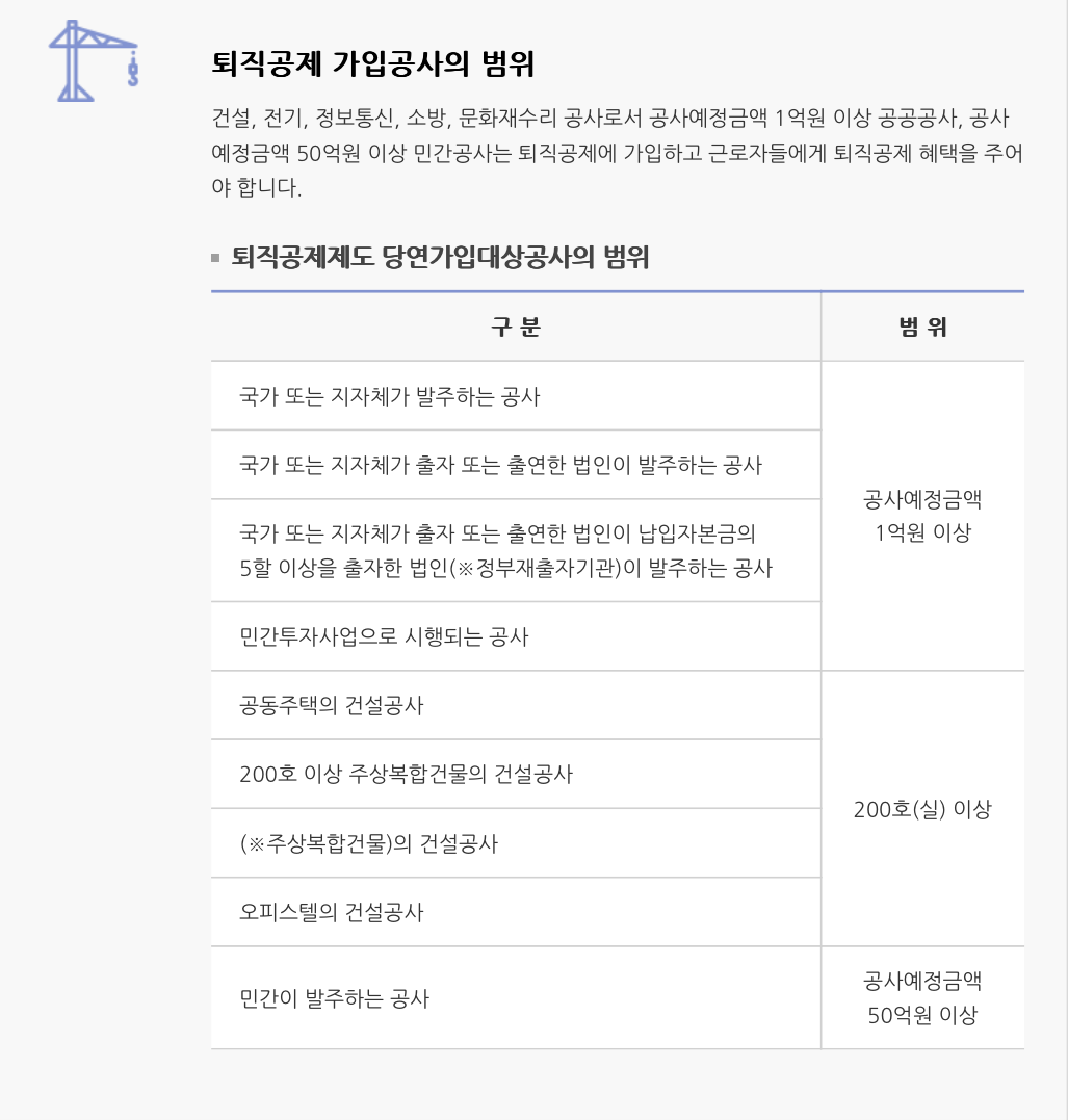 건설근로자 퇴직공제금