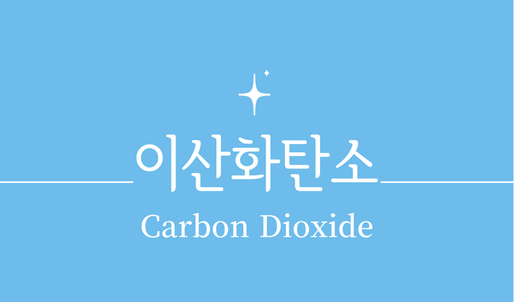 &#39;이산화탄소(Carbon Dioxide)&#39;