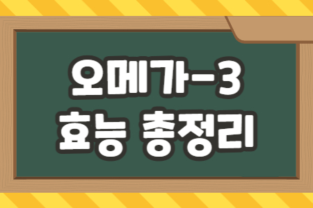오메가-3 효능