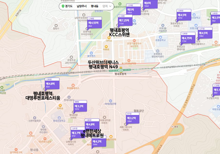두산위브더제니스평내호평역N49-8