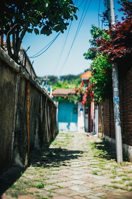 군산 골목길