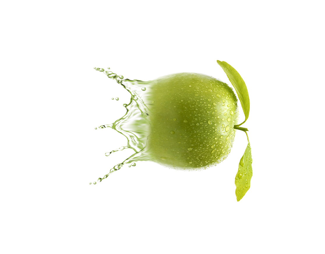 과일에 물 튀기는 합성 완성사진