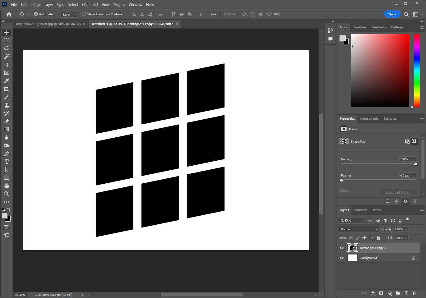 Perspective로 변형한 사진
