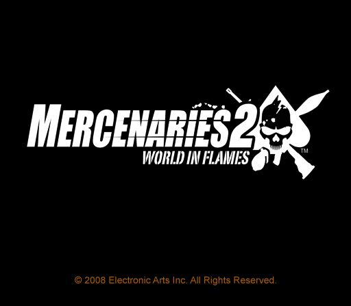  일렉트로닉 아츠 / 오픈 월드 - 머셔너리즈 2 월드 인 플레임 マーセナリーズ2 ワールド イン フレームス - Mercenaries 2 World in Flames (PS2 - iso 다운로드)