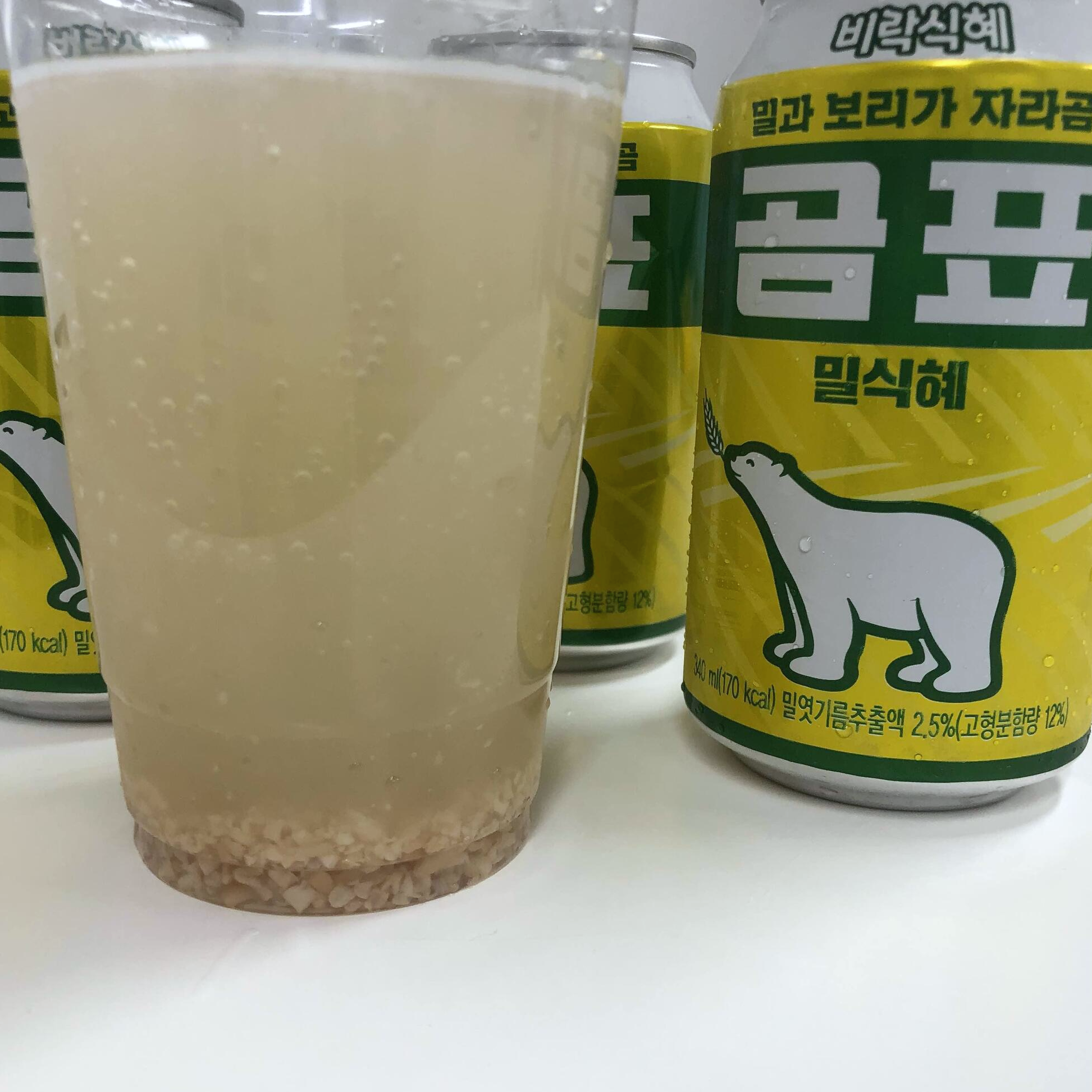 곰표 밀식혜 한 컵