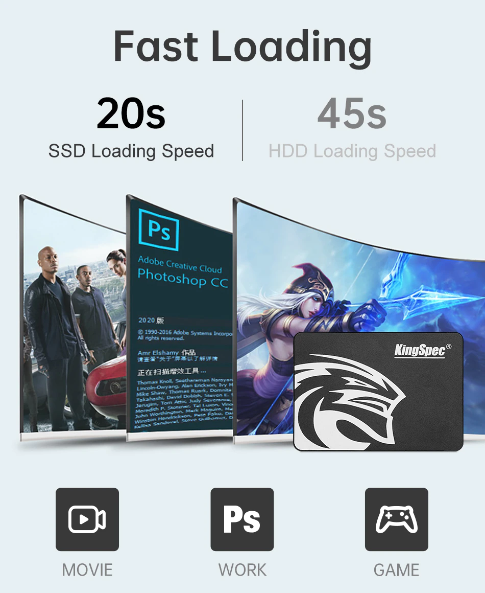  SSD 드라이브 HDD 2.5 하드 디스크 SSD 120GB 240GB 1TB 512GB 128GB 256GB HD SATA 디스크 노트북 컴퓨터 KingSpec용 내부 하드 드라이브