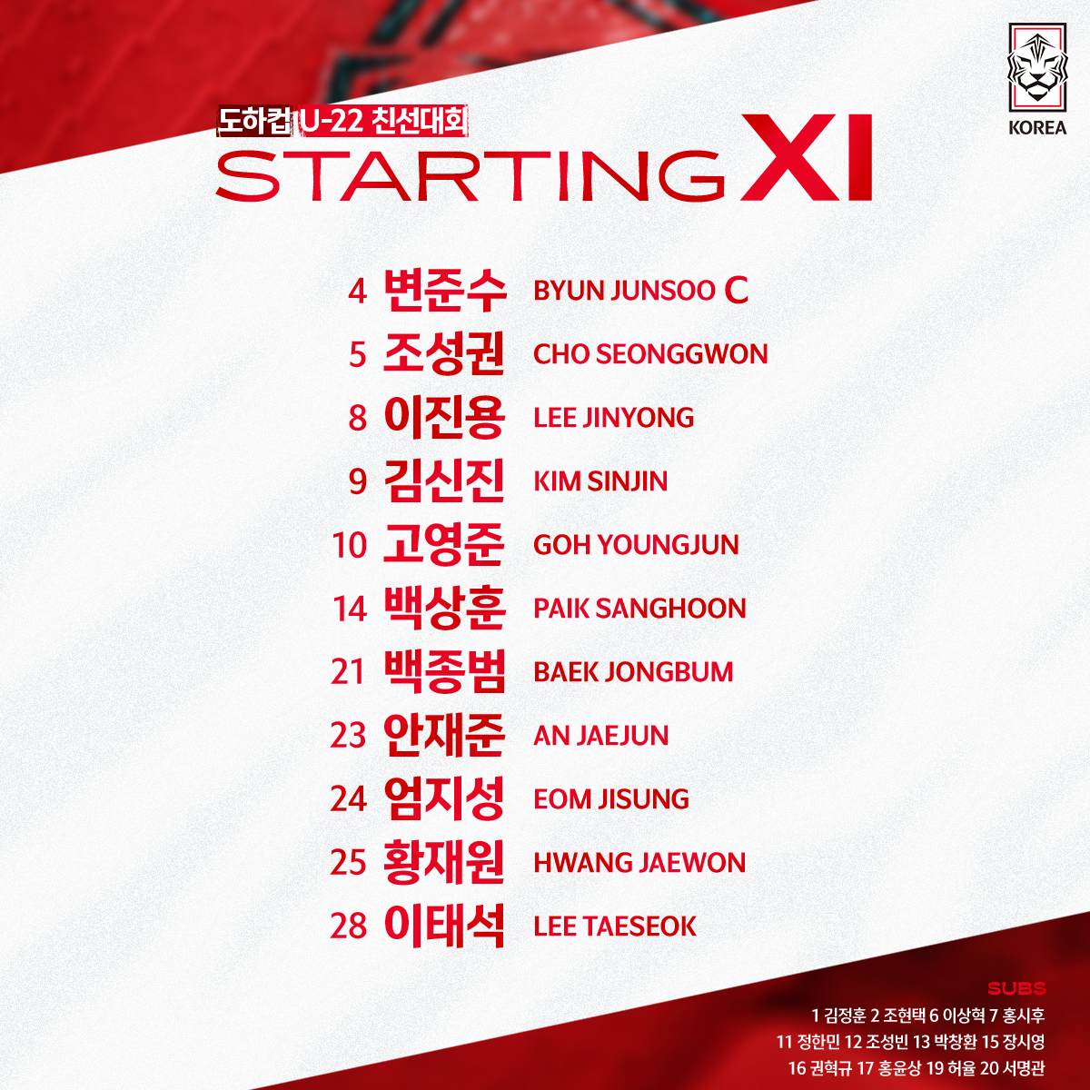 대한축구협회 - 공식 페이스북