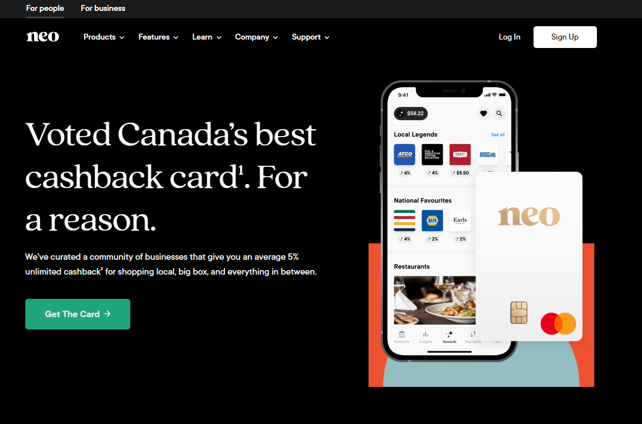 Neo Financial Site