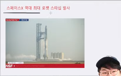  슈카월드 라이브 스페이스X의 우주선 발사, 우주 탐사 및 화성 탐사의 이정표