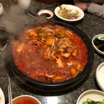 오징어불고기백반